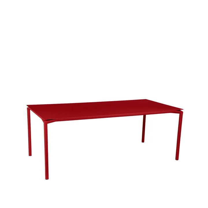 Calvi bord 195x95 cm - Chili (rød) - Fermob