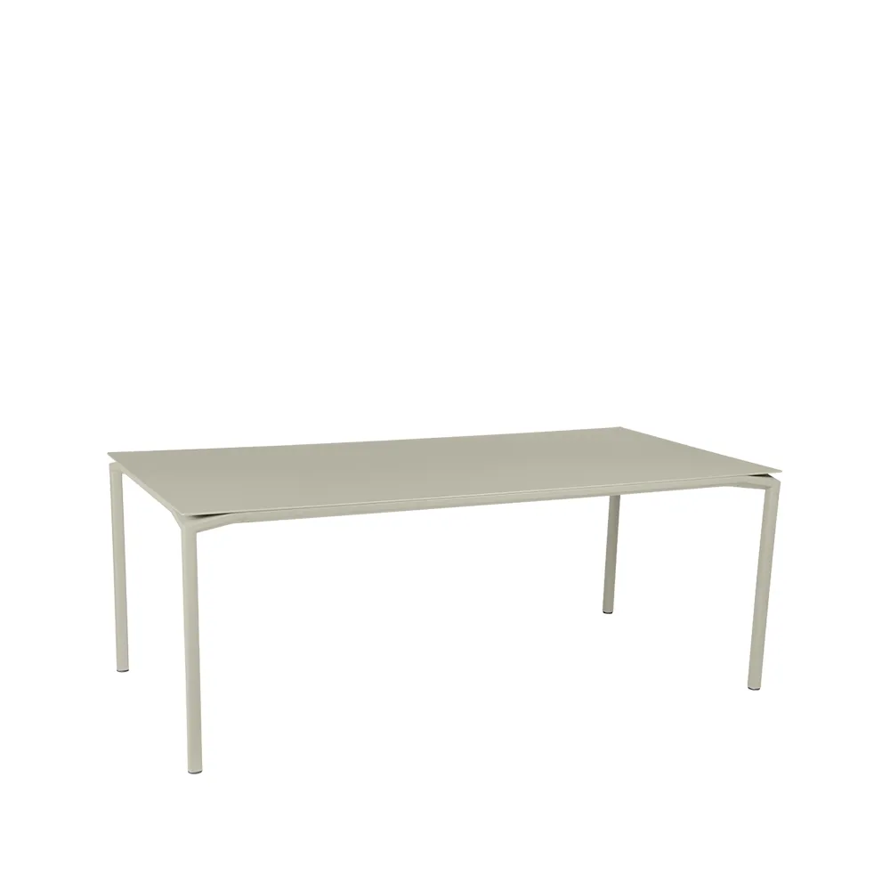 Calvi bord 195x95 cm, Clay grey Fermob