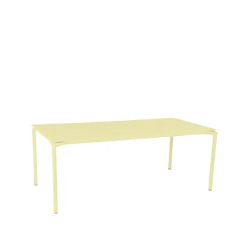 Calvi bord 195x95 cm - Frosted lemon (gul) - Fermob