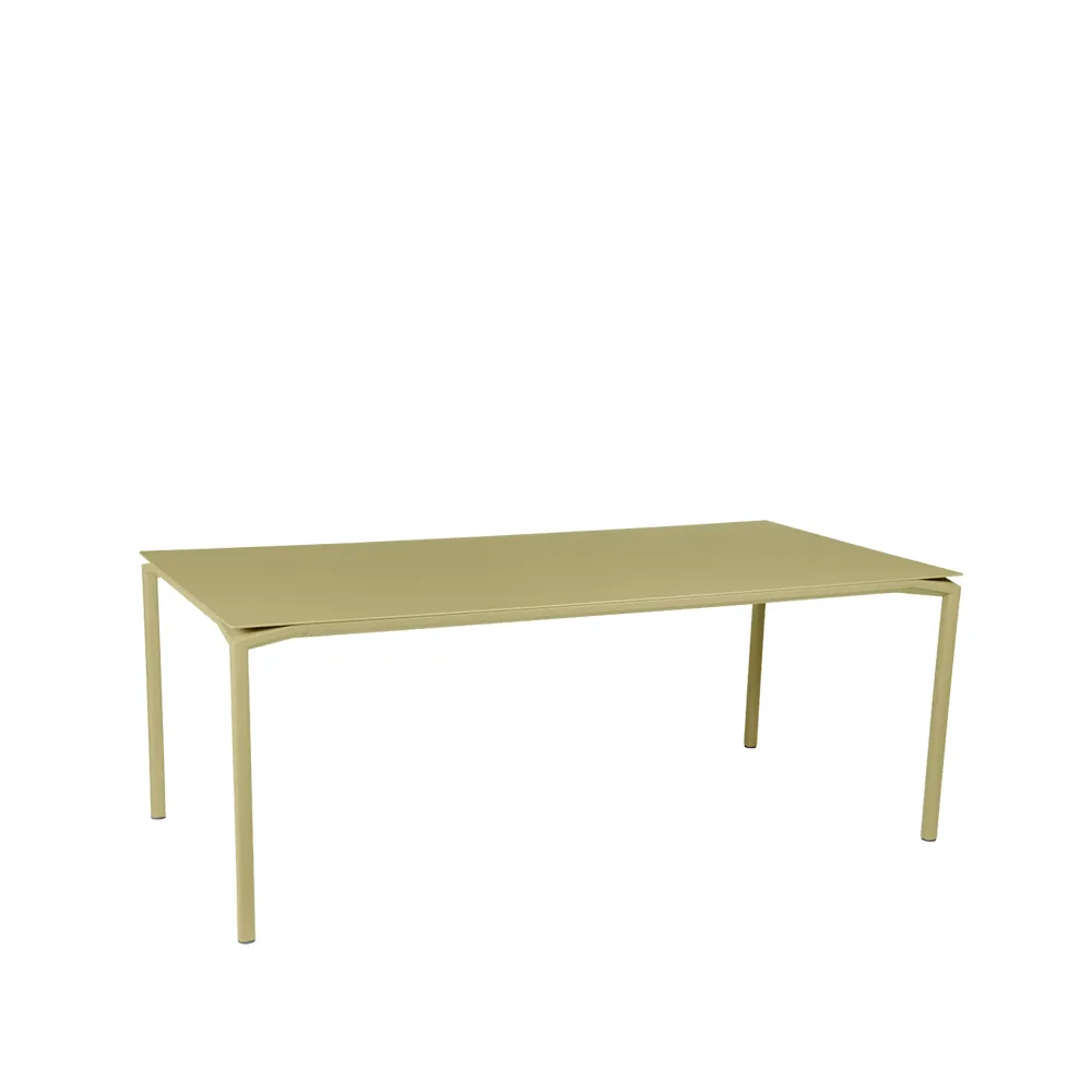 Calvi bord 195x95 cm, Willow green (grønn) Fermob