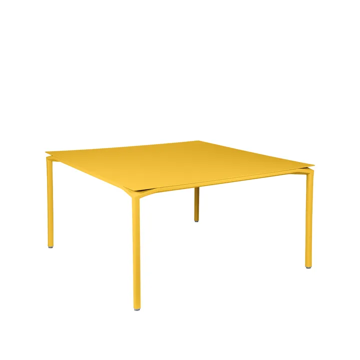 Calvi bord, kvadratisk 140x140 cm - Honey (gul) - Fermob