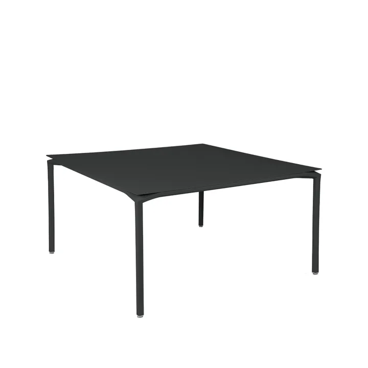 Calvi bord, kvadratisk 140x140 cm - Liquorice (svart) - Fermob
