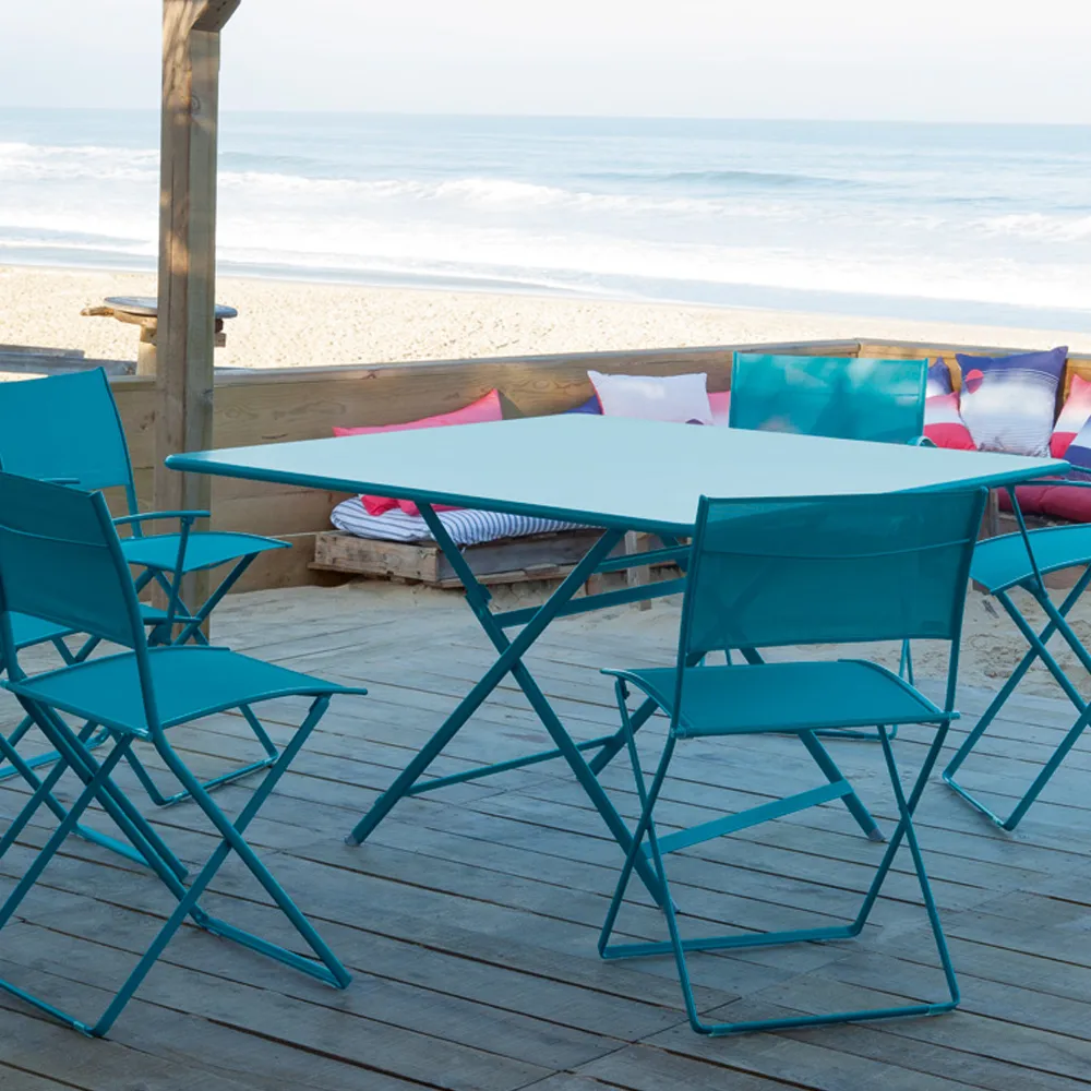 Caractere bord 128x128 cm, Acapulco blue Fermob