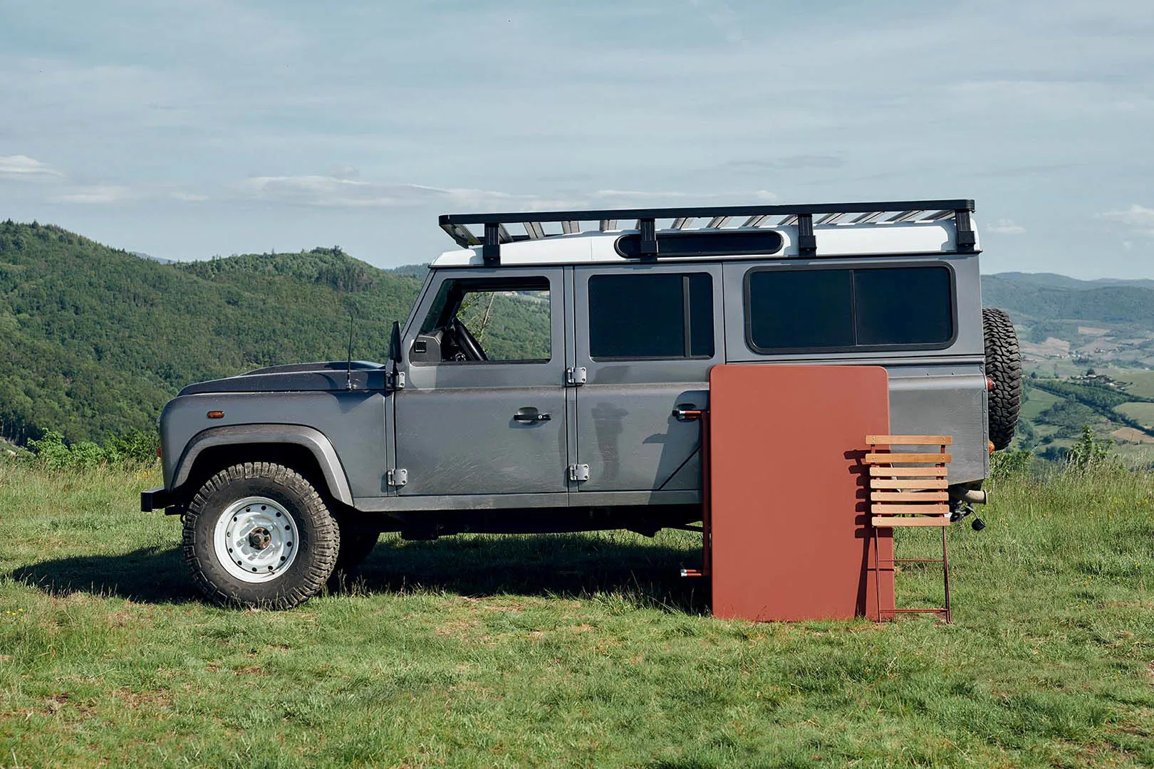 Caractere bord 128x90 cm, Clay grey Fermob