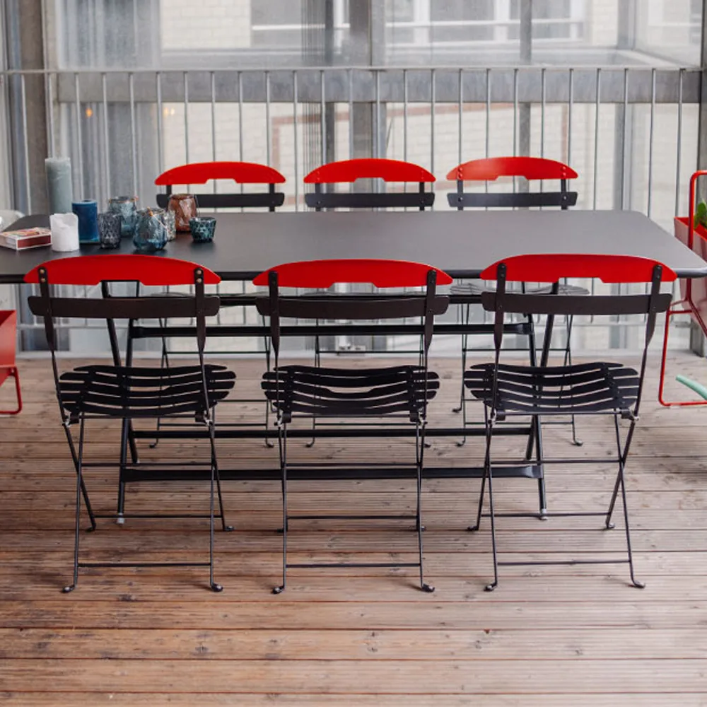 Caractere bord 190x90 cm, Black cherry Fermob