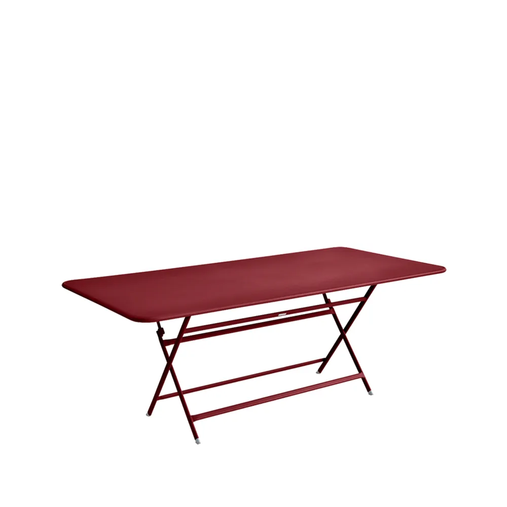 Caractere bord 190x90 cm, Chili (rød) Fermob