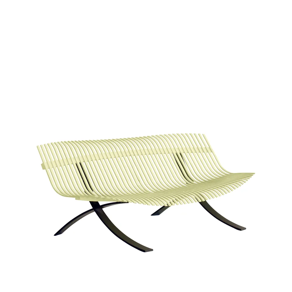 Charivari benk, Frosted lemon Fermob