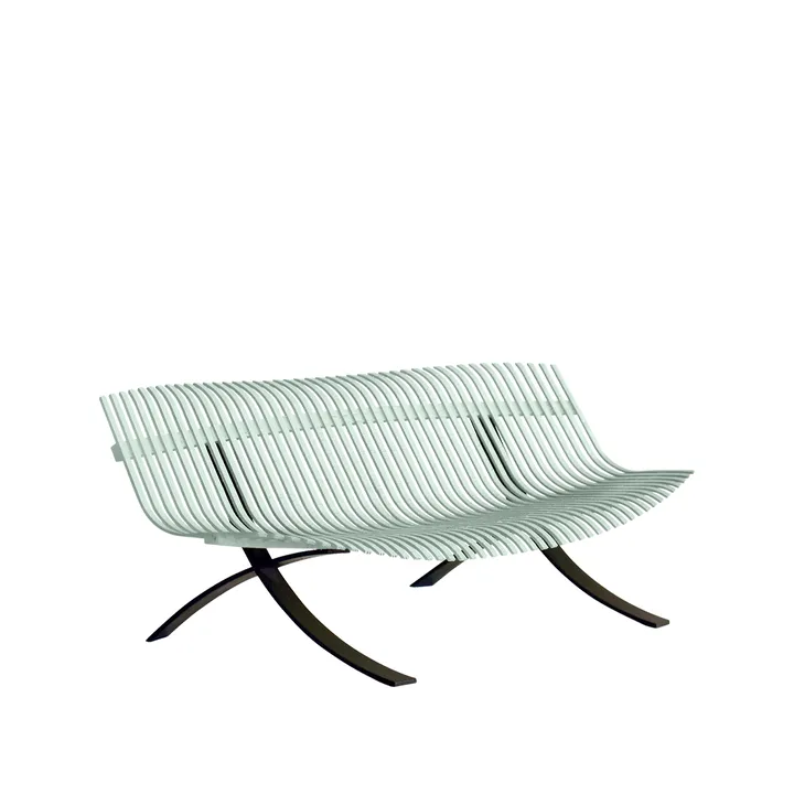 Charivari benk - Ice mint - Fermob