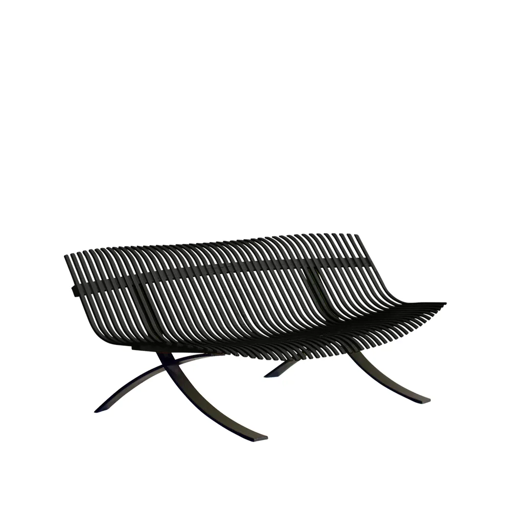 Charivari benk, Liquorice Fermob