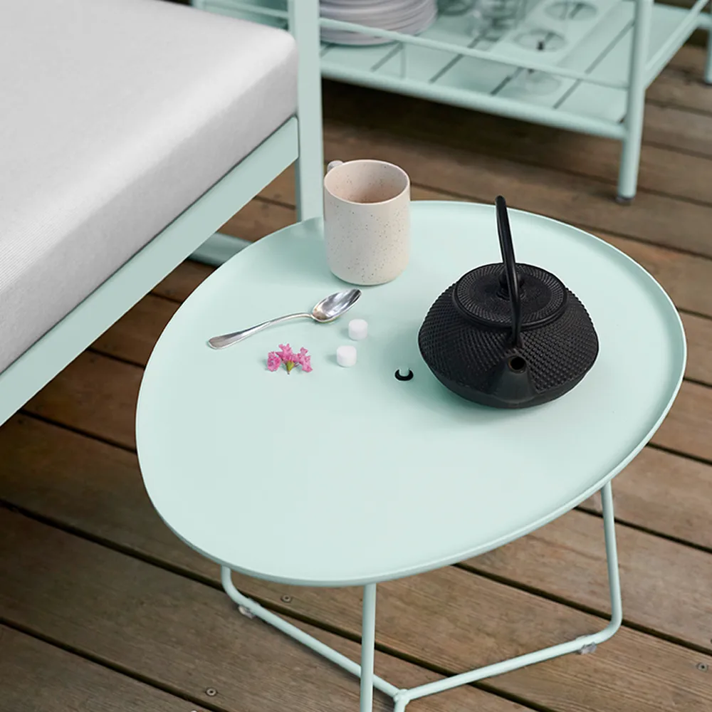 Cocotte bord, lavt, Deep blue Fermob