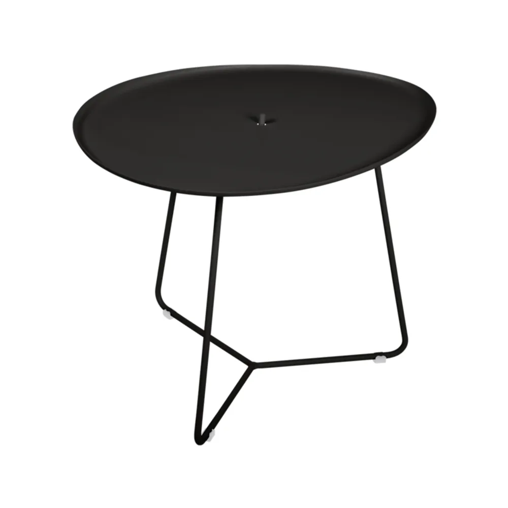 Cocotte bord, lavt, Liquorice (svart) Fermob