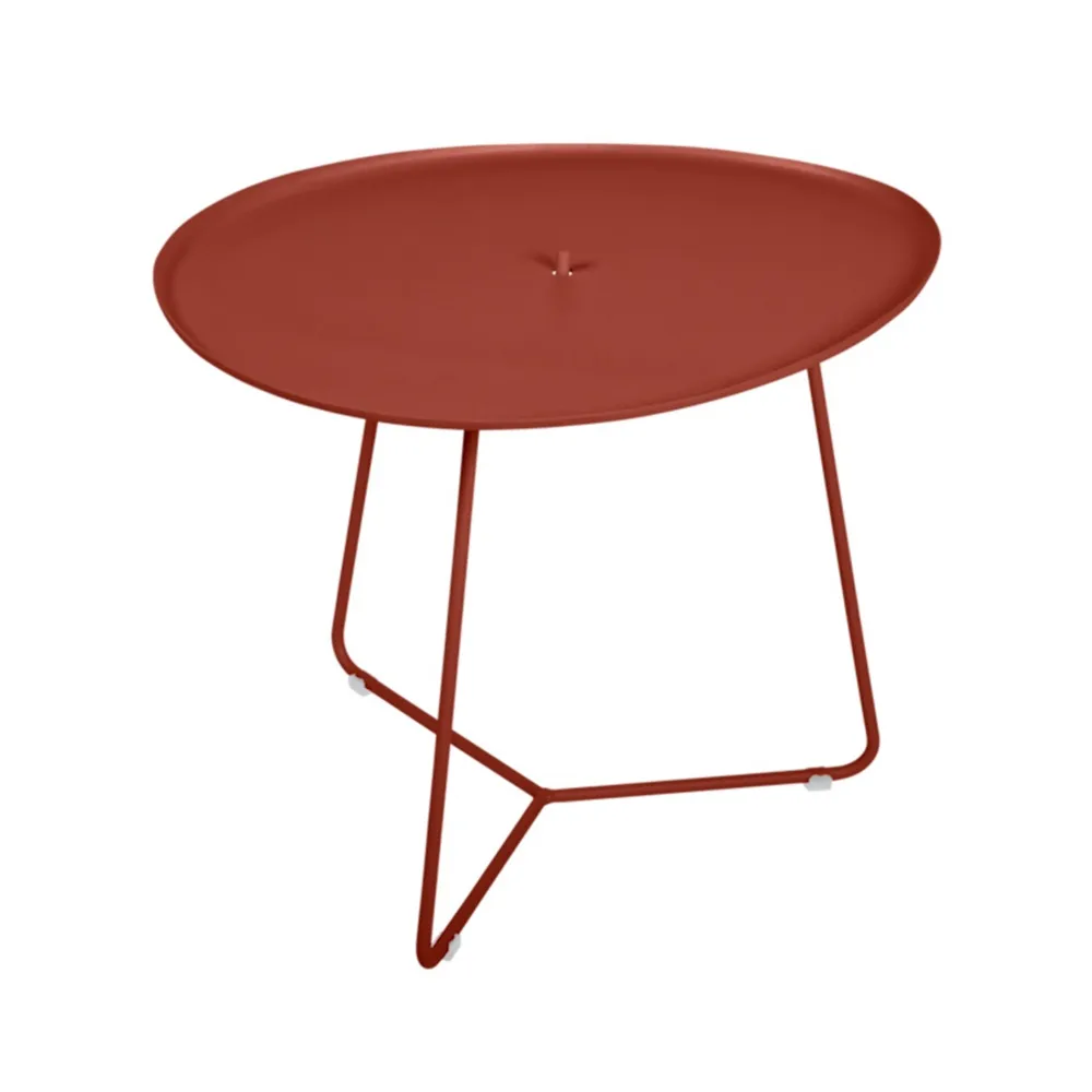 Cocotte bord, lavt, Red ochre Fermob