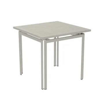 Costa bord 80x80 cm - Clay grey - Fermob