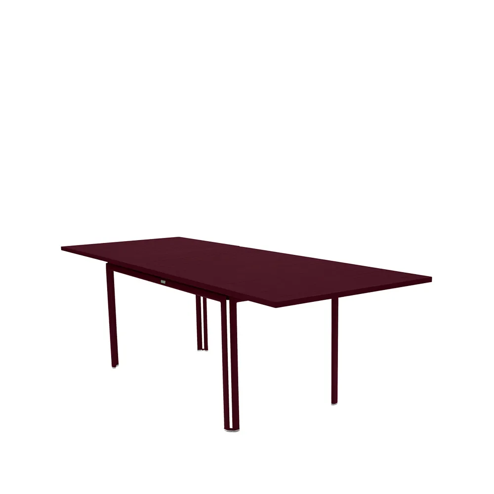 Costa spisebord med ileggsplate, Black cherry (vinrød) Fermob
