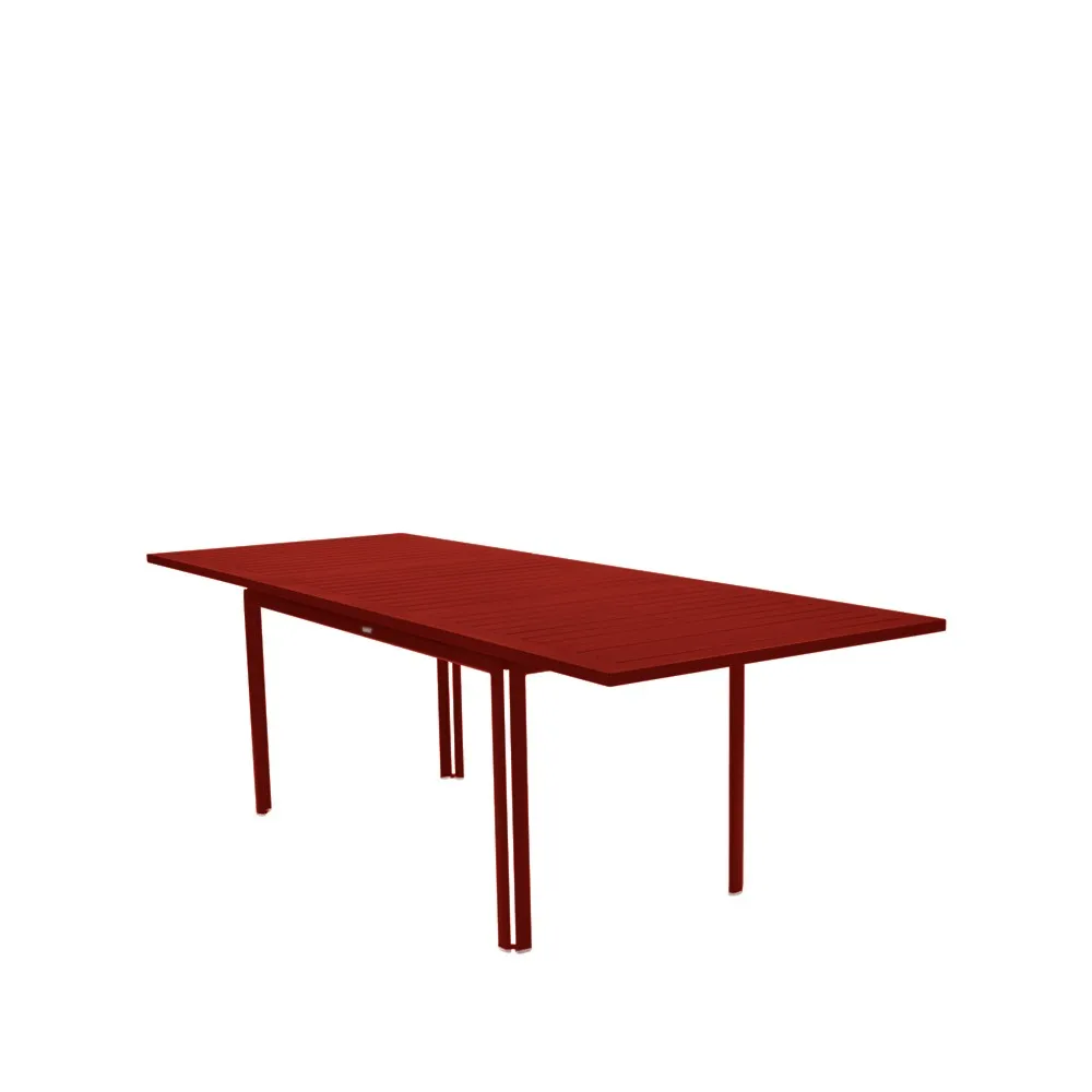 Costa spisebord med ileggsplate, Chili Fermob