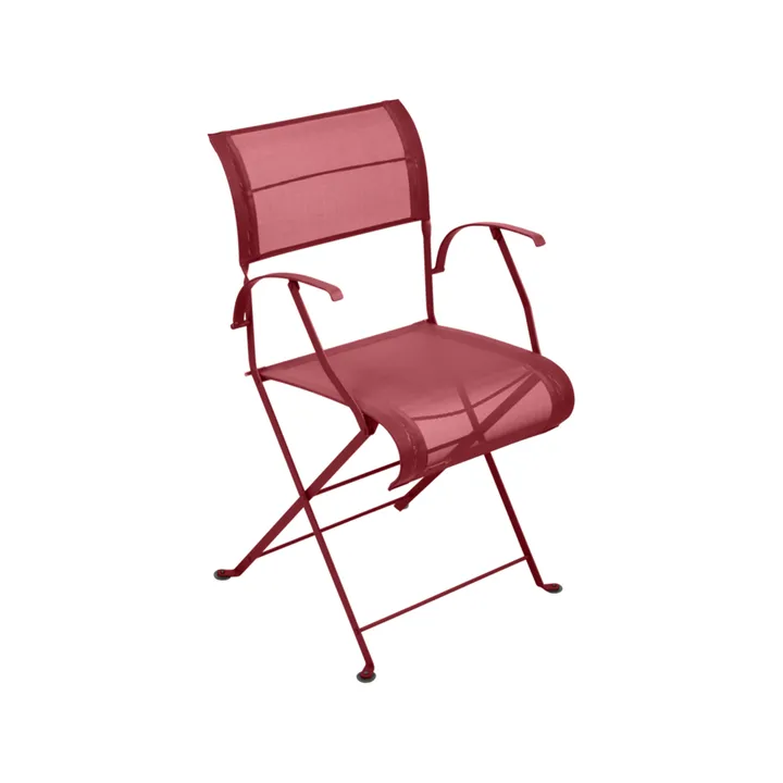 Dune Premium stol med armlener - Chili (rød) - Fermob