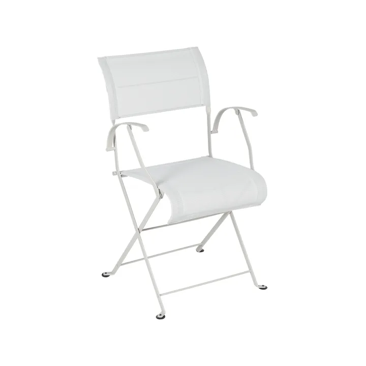 Dune Premium stol med armlener - Clay grey - Fermob