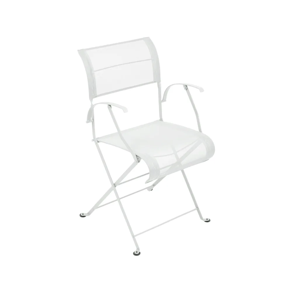 Dune stol med armlener, Cotton white Fermob