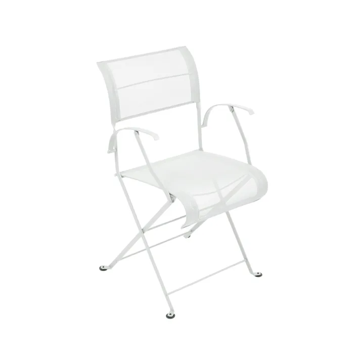 Dune stol med armlener - Cotton white - Fermob
