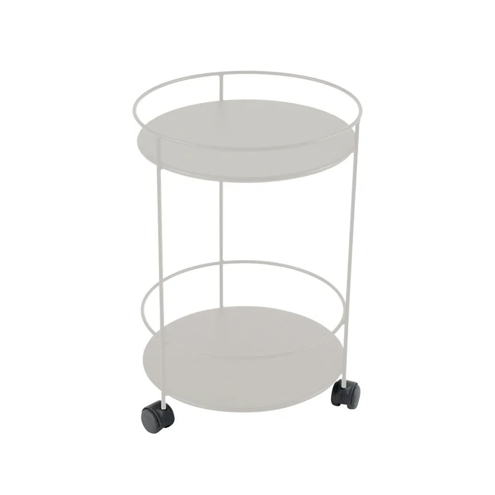 Guinguette sidebord med hjul, Clay grey (grå) Fermob