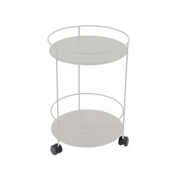Guinguette sidebord med hjul - Clay grey (grå) - Fermob