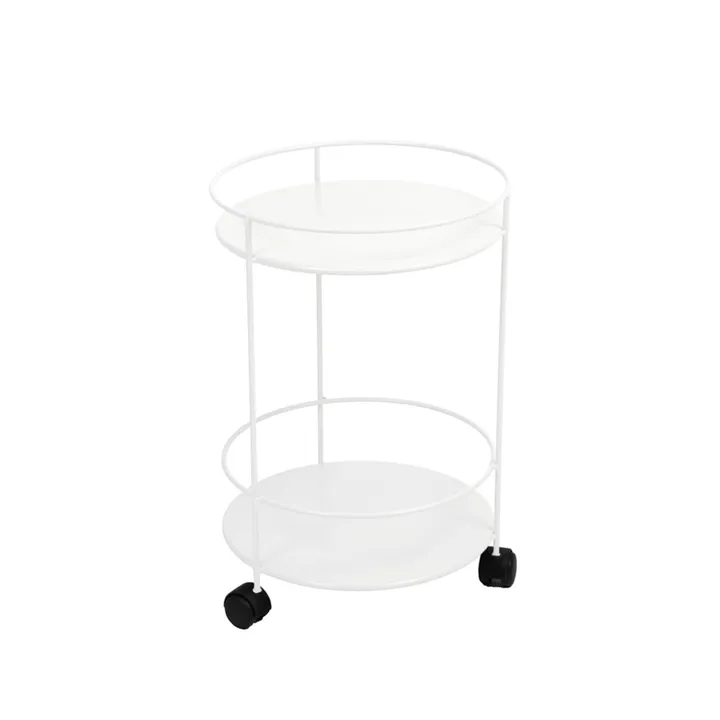 Guinguette sidebord med hjul - Cotton white (hvit) - Fermob