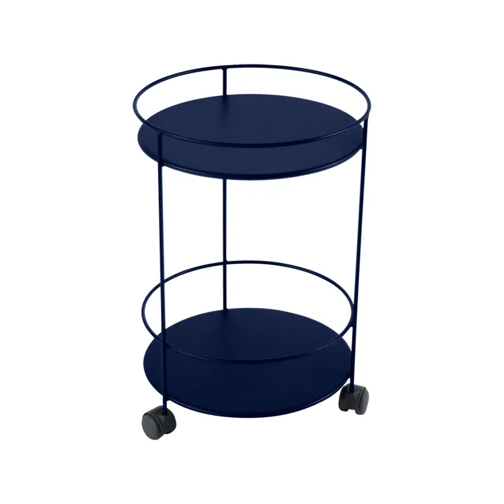 Guinguette sidebord med hjul - Deep blue (blå) - Fermob