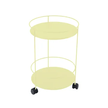 Guinguette sidebord med hjul - Frosted lemon (gul) - Fermob