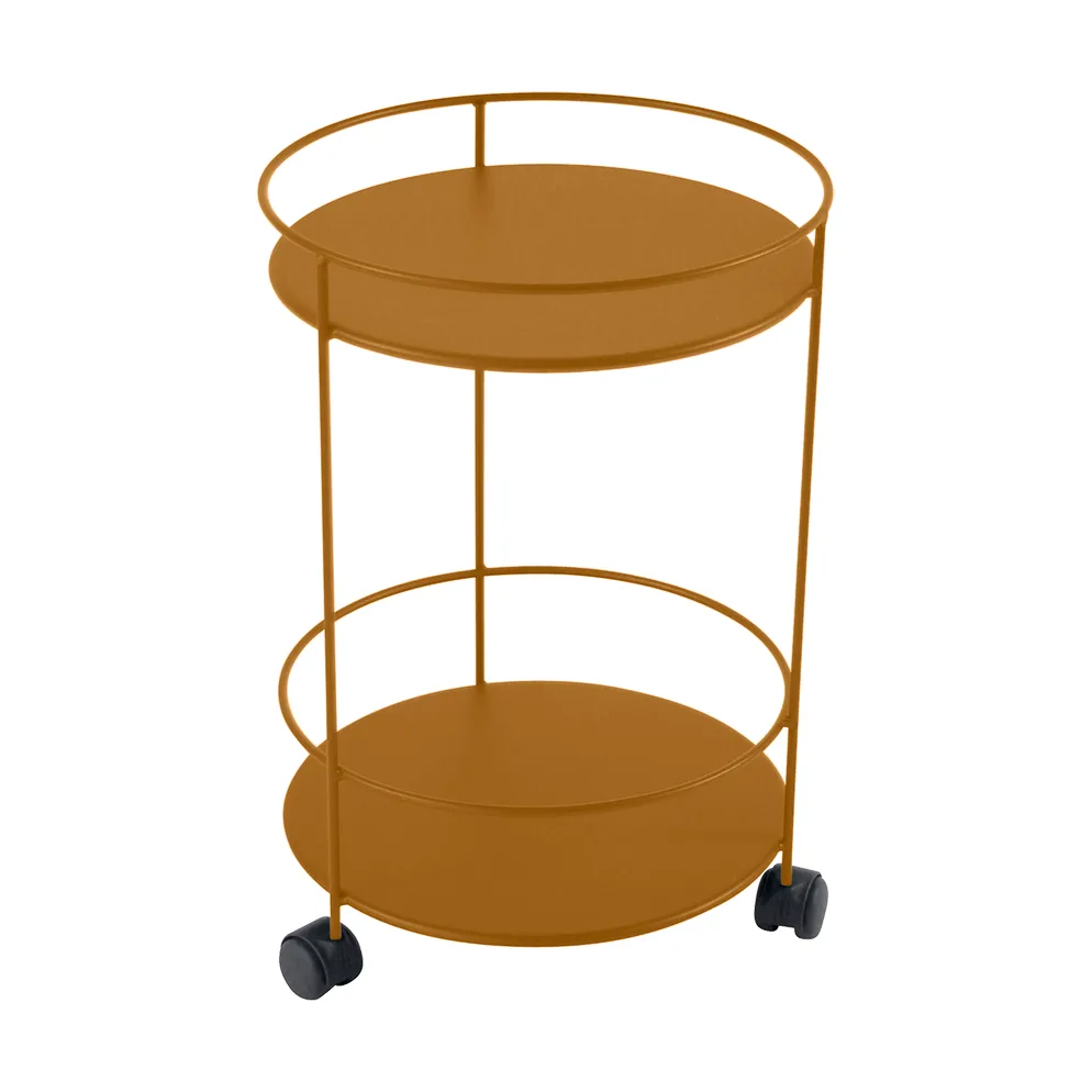 Guinguette sidebord med hjul, Gingerbread (brun) Fermob