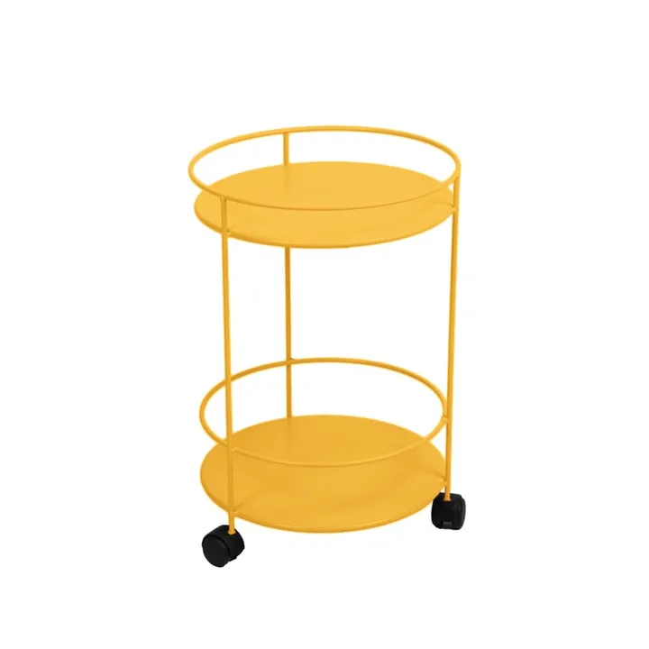 Guinguette sidebord med hjul - Honey (gul) - Fermob
