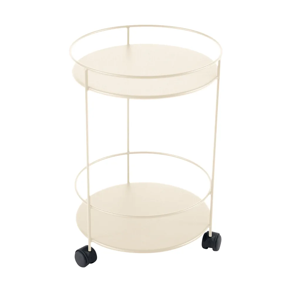 Guinguette sidebord med hjul, Latte beige Fermob