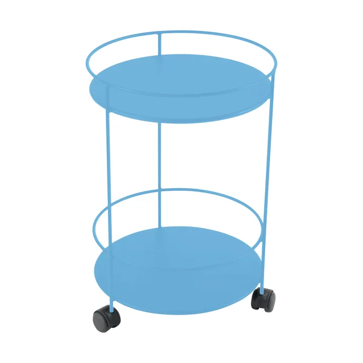 Guinguette sidebord med hjul - Maya Blue - Fermob