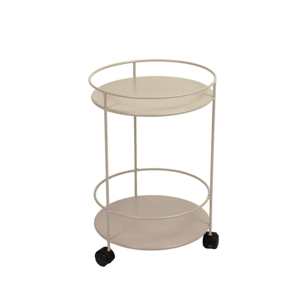 Guinguette sidebord med hjul, Nutmeg (beige) Fermob