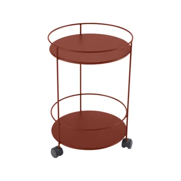 Guinguette sidebord med hjul - Red ochre (rød) - Fermob