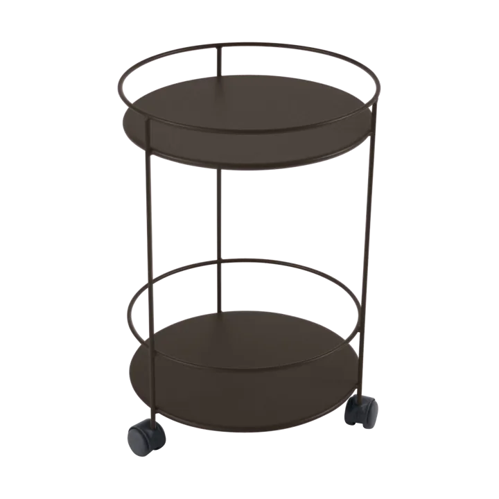 Guinguette sidebord med hjul - Tonka (brun) - Fermob