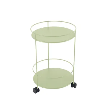 Guinguette sidebord med hjul - Willow green (grønn) - Fermob