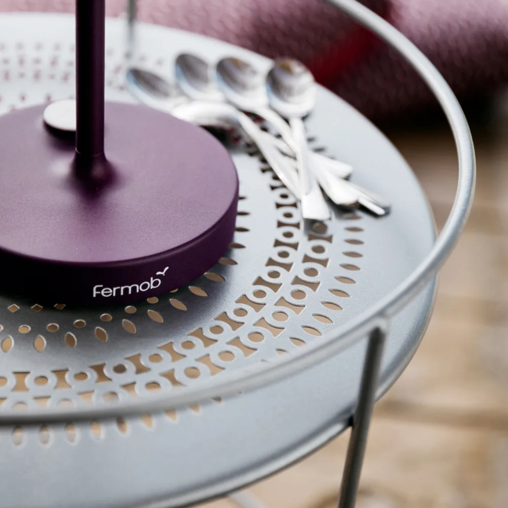 Guinguette sidebord uten hjul, Black cherry Fermob