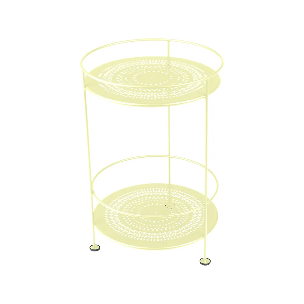 Guinguette sidebord uten hjul, Frosted lemon (gul) Fermob