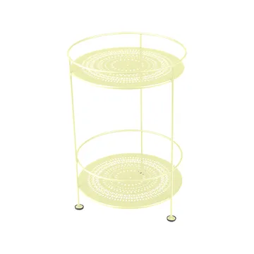 Guinguette sidebord uten hjul - Frosted lemon (gul) - Fermob