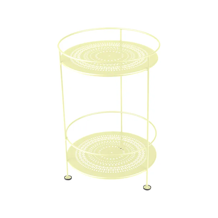 Guinguette sidebord uten hjul - Frosted lemon (gul) - Fermob