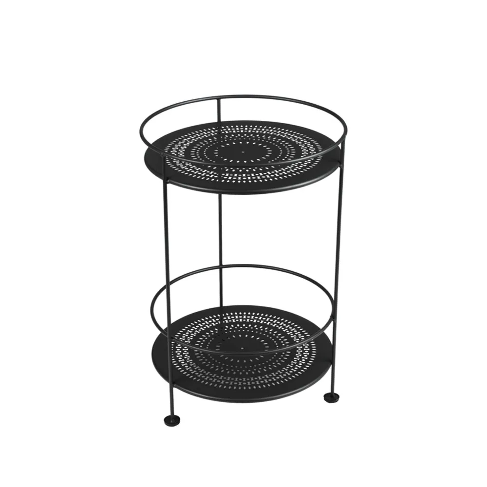 Guinguette sidebord uten hjul, Liquorice (svart) Fermob