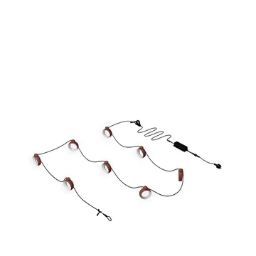 Hoop lyskjede 12 m - Red ochre (rød) - Fermob