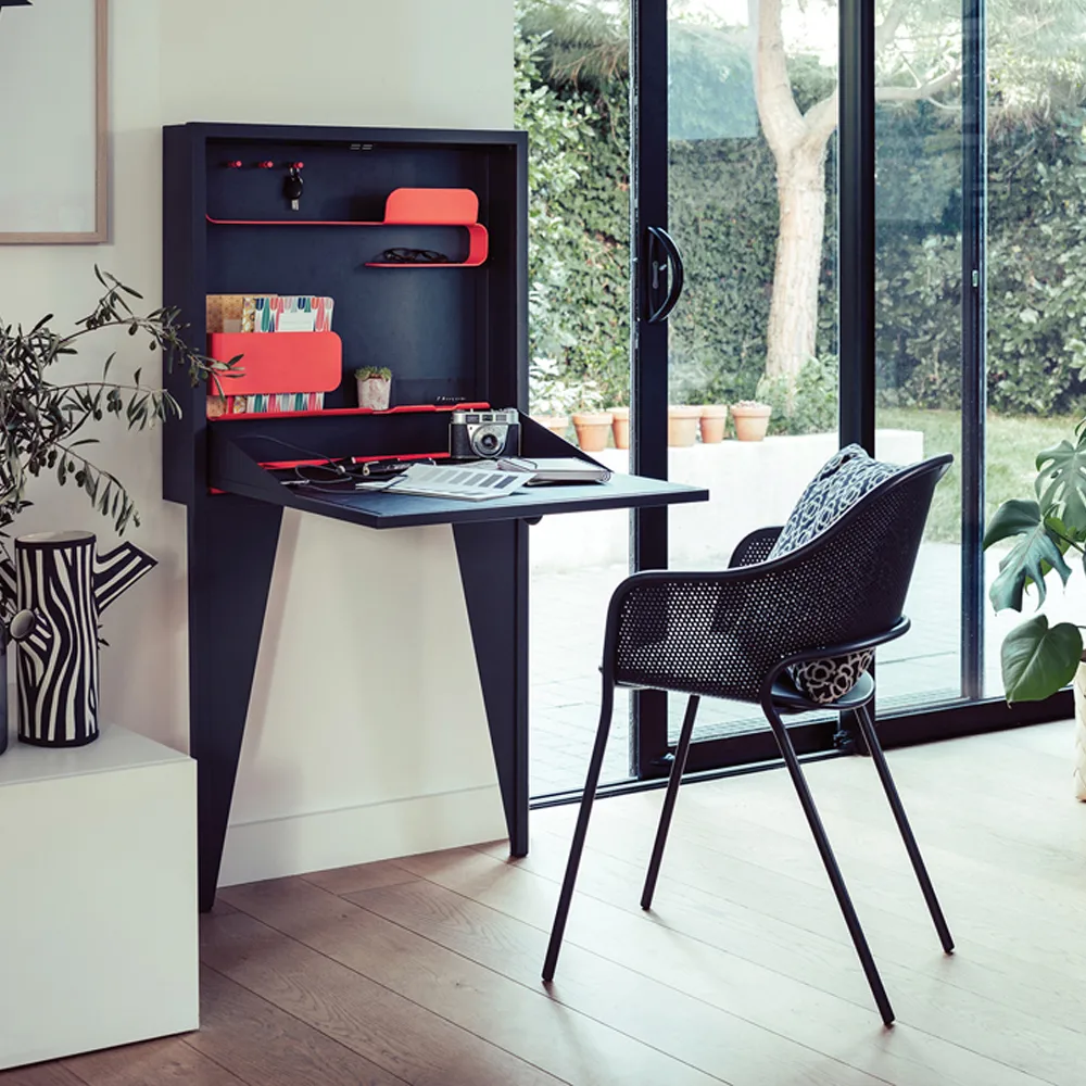 Kate stol med armlener, Acapulco blue Fermob