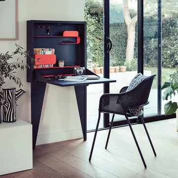 Kate stol med armlener - Anthracite - Fermob