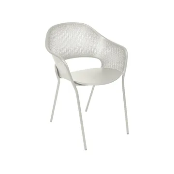 Kate stol med armlener - Clay grey - Fermob