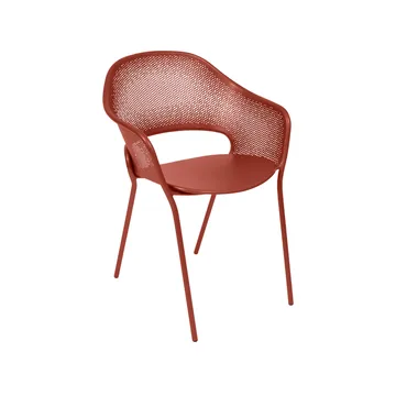 Kate stol med armlener - Red ochre (rød) - Fermob