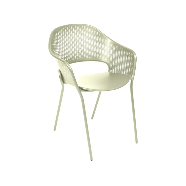 Kate stol med armlener - Willow green - Fermob