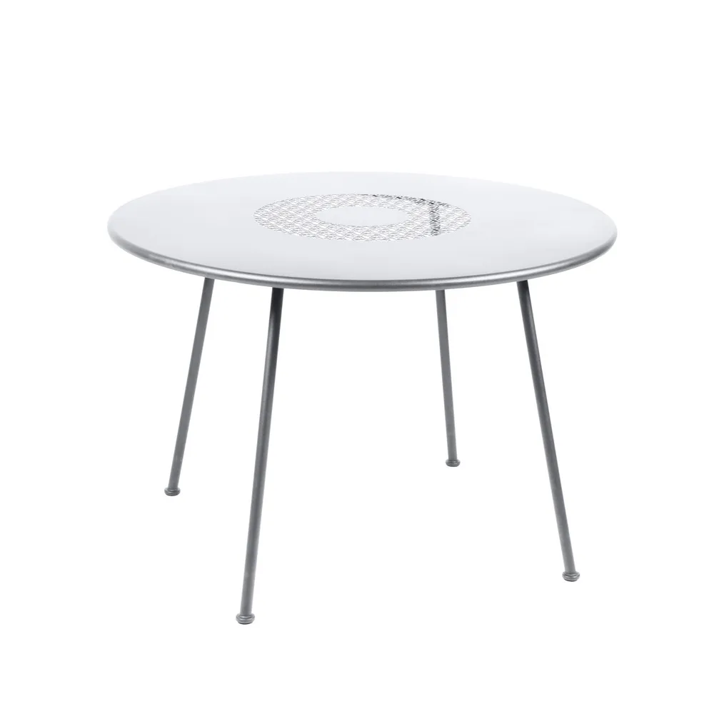 Lorette bord, Cotton white (hvit), ø110 cm Fermob