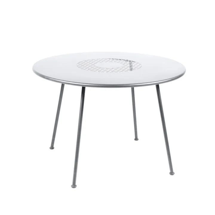Lorette bord - Cotton white (hvit), ø110 cm - Fermob