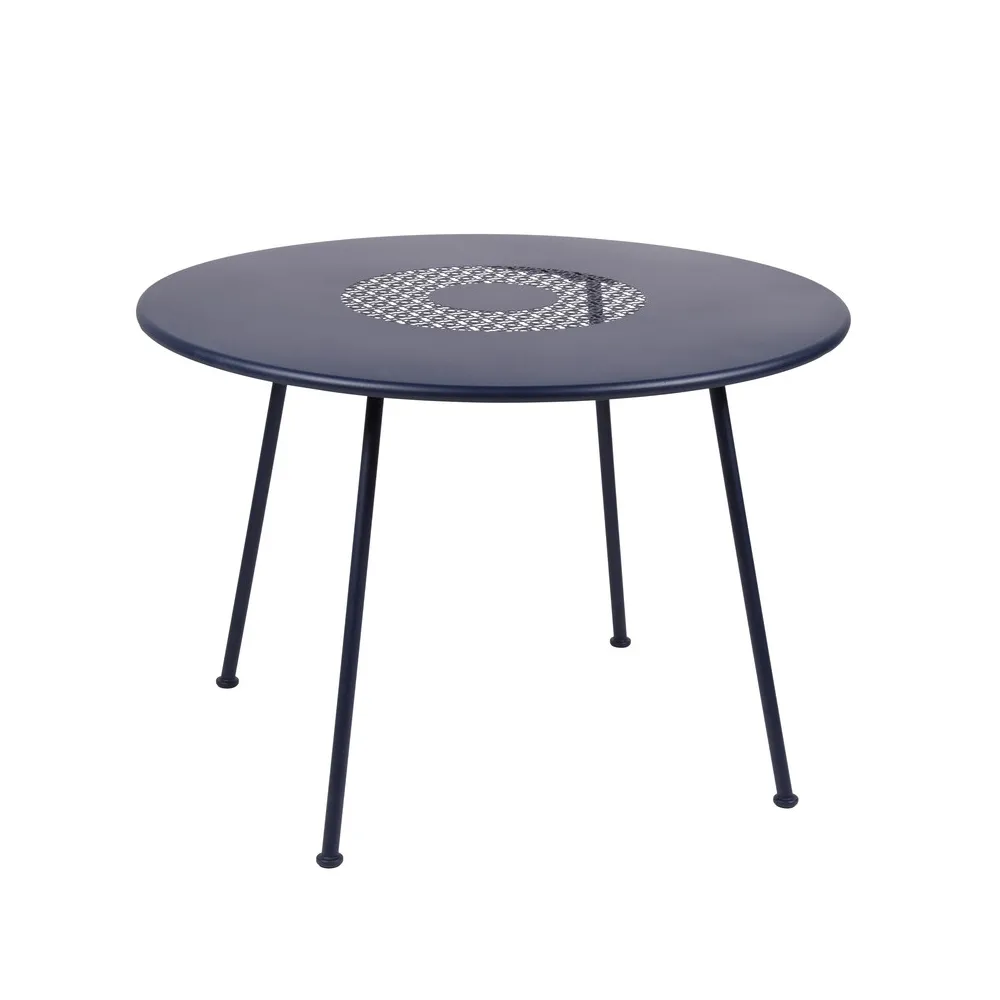 Lorette bord, Deep blue, ø110 cm Fermob